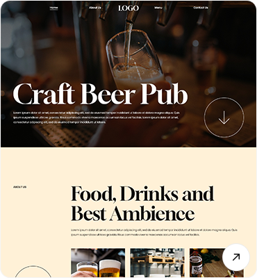 Restaurant Breweries Food Trucks Template14